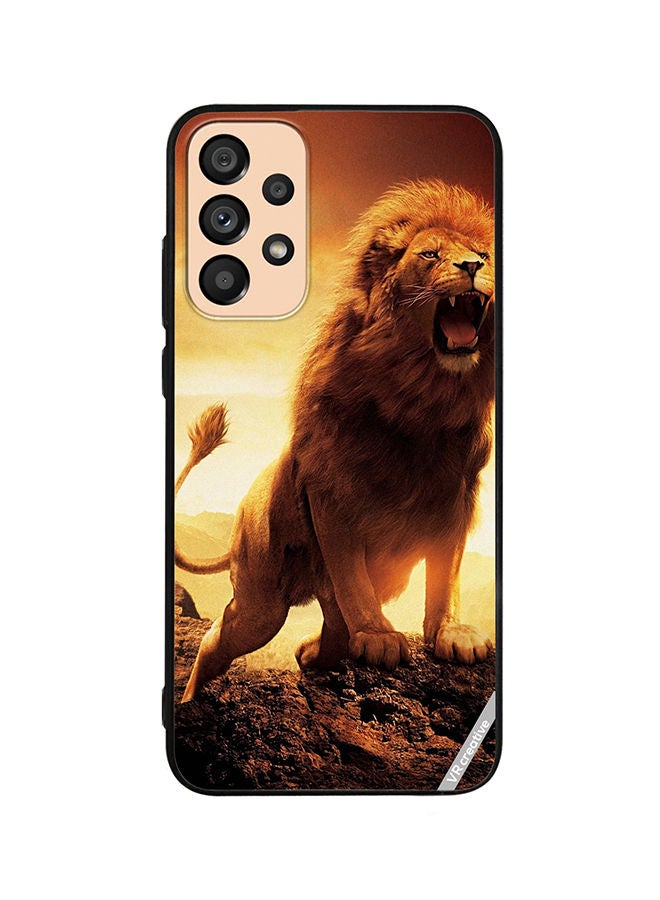 VR CREATIVE Protective Case Cover For Samsung Galaxy A73 5G Lion King Design Multicolour - Image 1