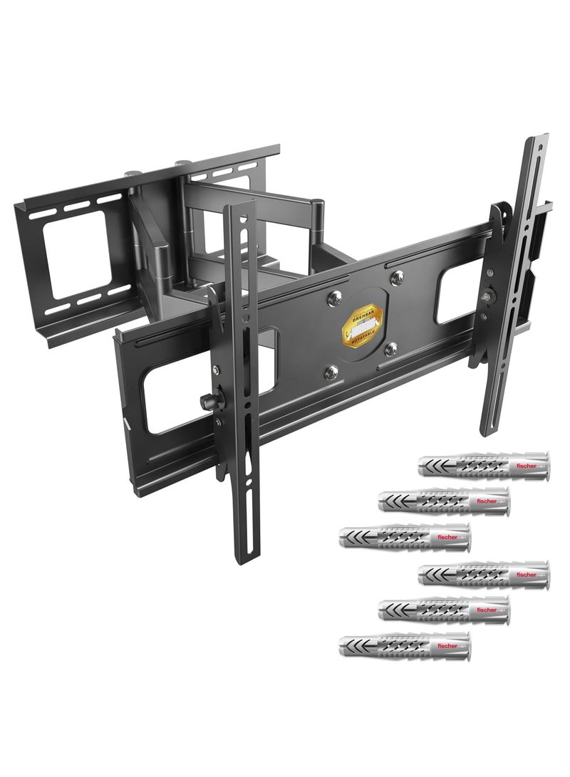 حامل تلفزيون يثبت على الحائط قابل للامالة مقاس 40-70 بوصة من ريكو، حامل تلفزيون عالمي يثبت على الحائط للتلفزيون بمقاس 65 بوصة وبوزن حتى 95 كجم بحد اقصى فيسا 600 × 400 ملم - Image 1