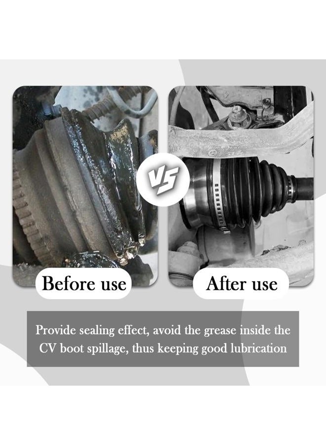 Aokdom CV Boot Repair Kit,Water&Dust Resistant CV Axle Boot Repair Kit with CVs Boots Clamps & Expander Tool,Professional CVs Joint Boots Kits for Calibers 3.56",2.96",2.46" - Image 4