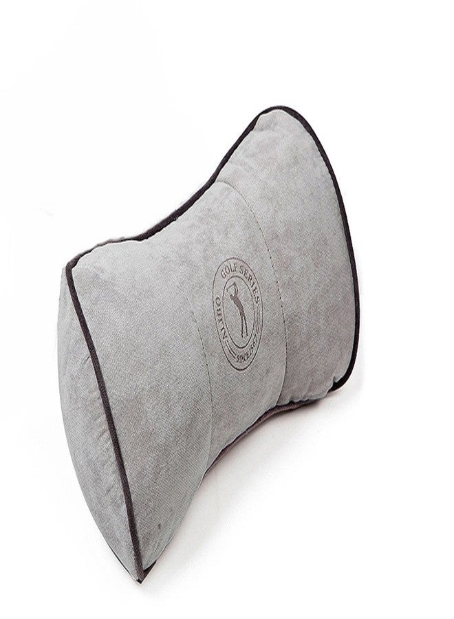 ALIBO Airplanes Travel Pillow Firm Chairs Cushion Auto Car Curve Neck Headrest Recliners Back Supports with Adjustable Elastic Strap 1 Piece - Image 1
