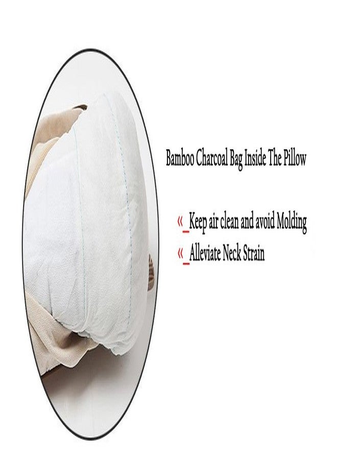 ALIBO Airplanes Travel Pillow Firm Chairs Cushion Auto Car Curve Neck Headrest Recliners Back Supports with Adjustable Elastic Strap 1 Piece - Image 4
