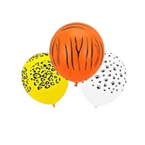 Fi - Flick In 1St Birthday Jungle Theme Party Decorations | Jungle Safari Animal Balloons Set 17Pcs,Wild One Decoration - Aluminium, Multicolor - Image 5