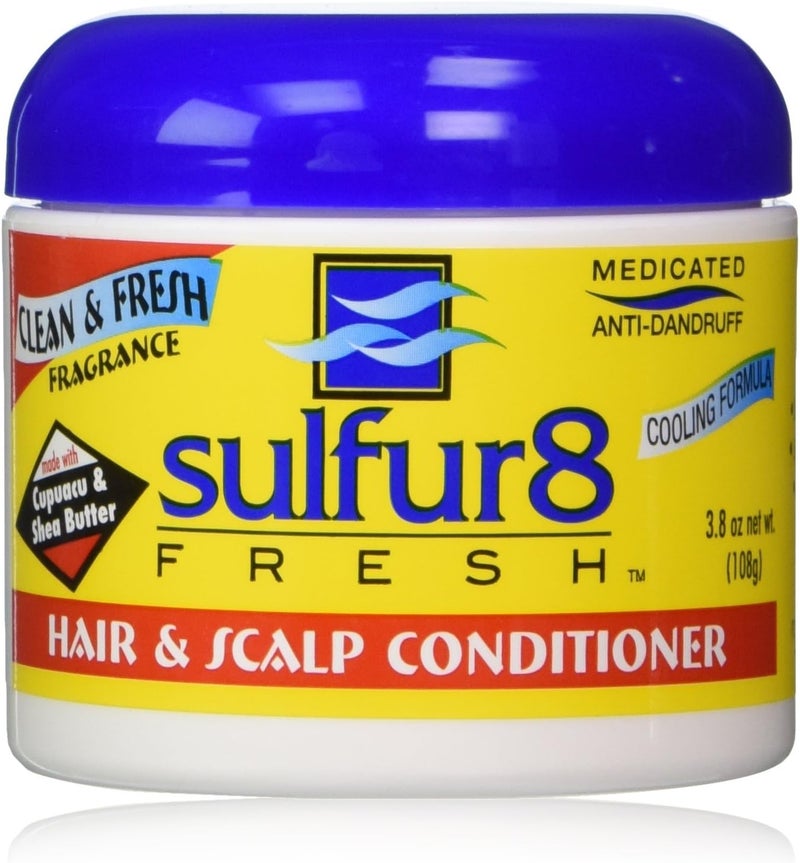 Sulfur 8 Fresh Medicated Anti-Dandruff Hair & Scalp Conditioner - 4 Oz (3.8 oz net wt.) - Image 1