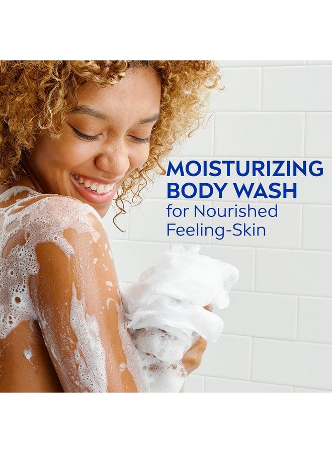 NIVEA Coconut and Almond Milk Pampering Body Wash, Moisturizing Body Wash with Nourishing Serum, Plant-Derived Oils, Essential Skin Lipids and Vitamins, 20 Fl Oz Bottle - Image 3