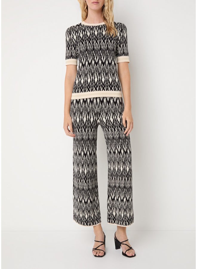GERRY WEBER 1/2 Sleeve Knitted Printed Pullover  - Image 3