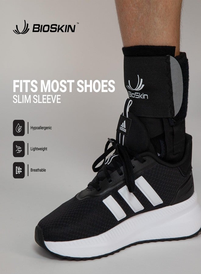 BioSkin TriLok Ankle Brace - Sprained Ankle & Plantar Fasciitis Support, Figure-8 Stabilizer with FootLok Arch-Lift, Women & Men, Fits in Most Shoes, Lightweight & Hypoallergenic, HSA/FSA, Large - Image 5