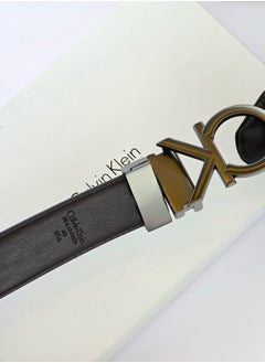 CALVIN KLEIN JEANS PLUS Calvin Klein Jeans Men's Reversible Black/Brown Leather Belt and Card Holder Set  - Image 4