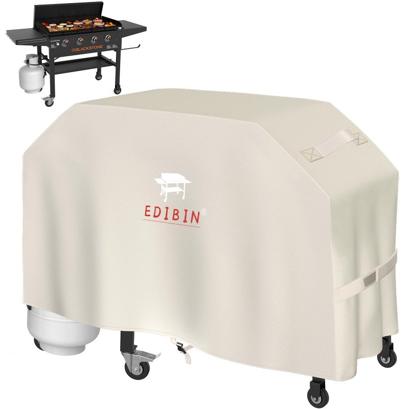 EDIBIN 36 Inch Griddle Cover Fits for Blackstone 36 inch Flat Top Gas Griddle 1554 1825 1984, Waterproof 36" Griddle Cover Fit Royal Gourmet GD401 Fit Blackstone 36 inch Cooking Station 4 Burner - Image 1