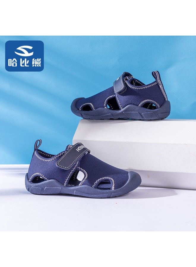 Habib Bear Sandals For Boys And Girls, Quick-dry Drifting Shoes, Closed-toe Beach Shoes For Girls, Non-slip Sandals For Children