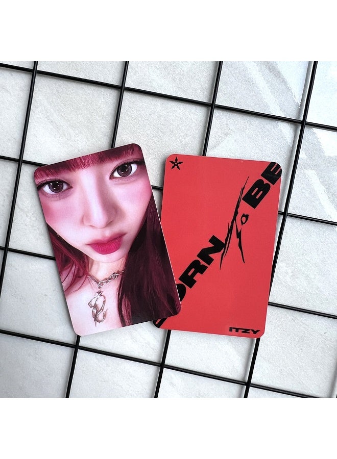 NIBEMINENT 4 Pcs Kpop ITZY BORN TO BE Special Edition Lomo Cards Card For Fans Collection Gifts - Image 3