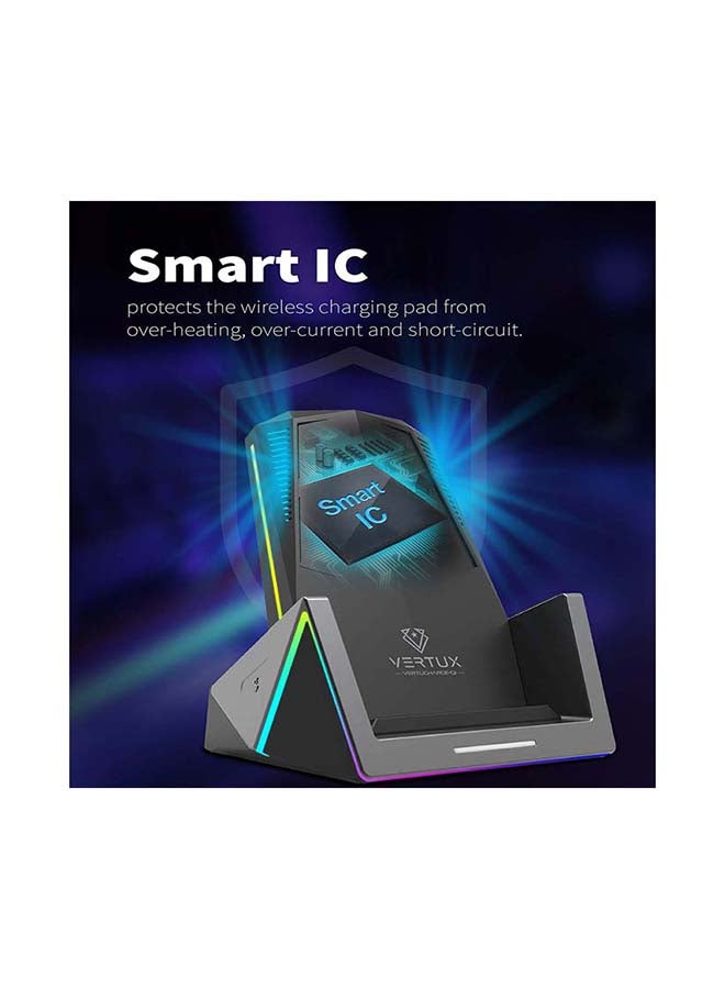 VERTUX Vertucharge-Qi 15W High Speed Wireless Charging Station - Image 4