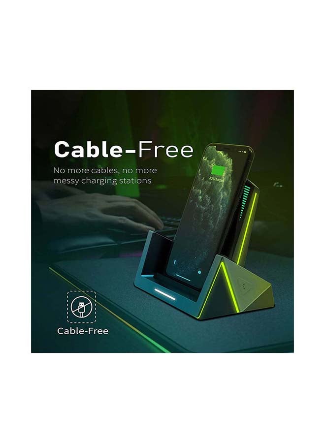 VERTUX Vertucharge-Qi 15W High Speed Wireless Charging Station - Image 2