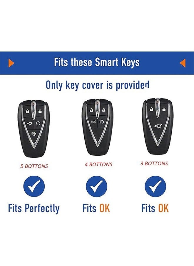 Generic - Suitable For Changan UNI/UNI-T/CS75/Eado Plus/UNI-K/CS85/Alsvin/UNI-V/CS95/CS35 key Protection Case High-end Zinc Alloy Car Key Case - Image 1
