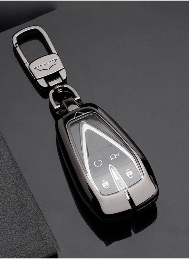 Generic - Suitable For Changan UNI/UNI-T/CS75/Eado Plus/UNI-K/CS85/Alsvin/UNI-V/CS95/CS35 key Protection Case High-end Zinc Alloy Car Key Case - Image 1