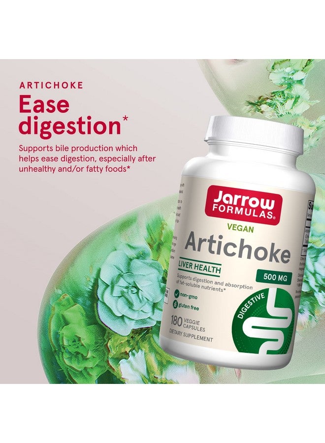 jarrow formulas خلاصة الأرضي شوكي 500 ملغ لدعم الكبد والهضم مكمل غذائي نباتي مستخرج موحد 180 حصة (كبسولات) (قد يختلف التعبئة) - Image 3