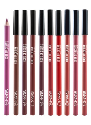 Matte Lip Liner Set of 10 | One Swipe Smooth Application | Long Lasting Lip Pencil | Multicolor (1.6g x 10) - pzsku/Z76483B90C5C71706A7CCZ/45/1742886722/7d9498bf-4121-4ec9-9f50-e9991a58106b