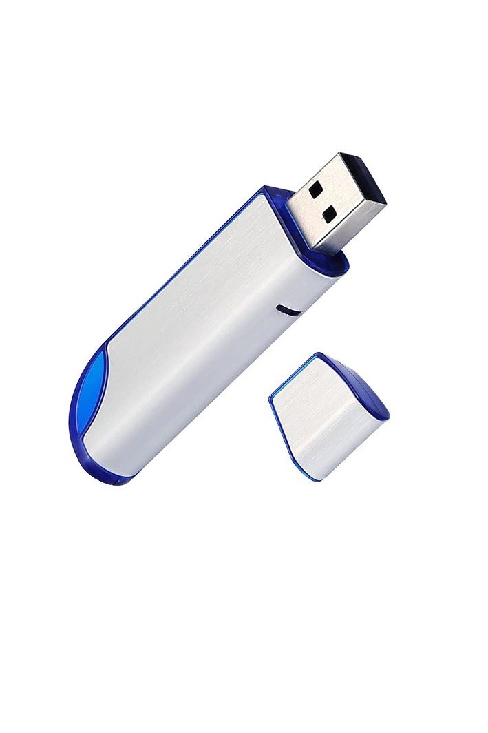 محرك فلاش USB، محرك أقراص الإبهام سهل الاستخدام، محرك القفز المدمج والمحمول، محرك قلم خفيف الوزن ومتين مع مؤشر LED، (قطعة واحدة، أبيض، 16 جيجابايت) - Image 1
