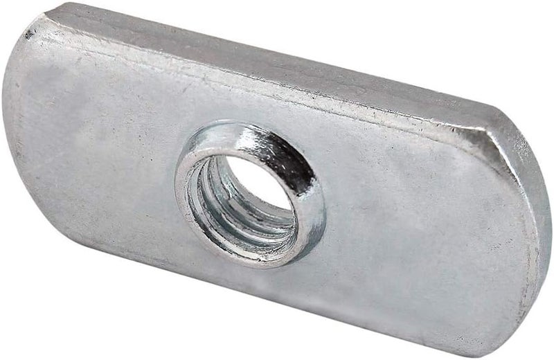 3836, 15 Series M6 x 1.0 Centered Slide in Economy T-Nut Steel (100Pack)