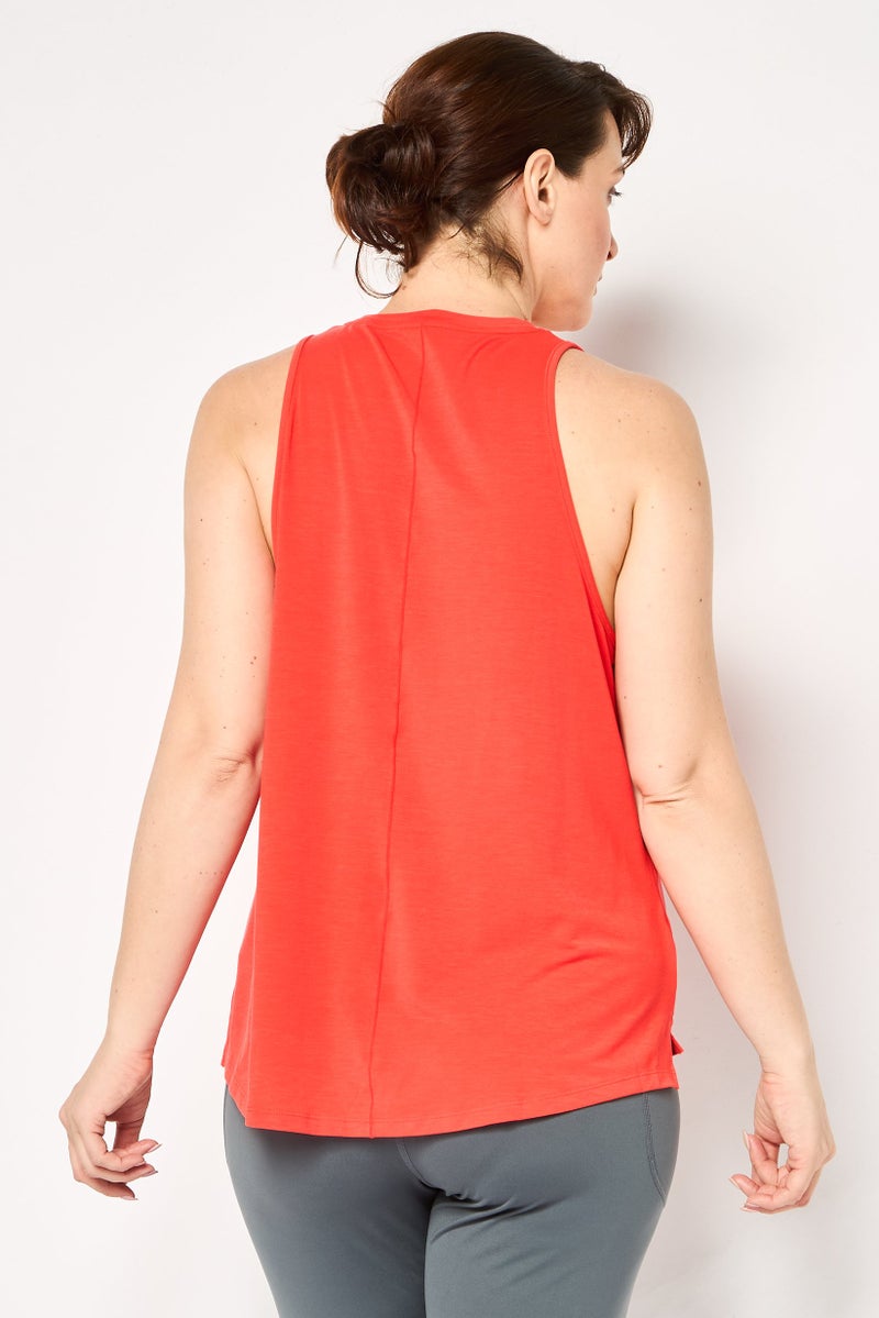 Nike Women Sportswear Fit Sleeveless Training Top, Red - Image 4