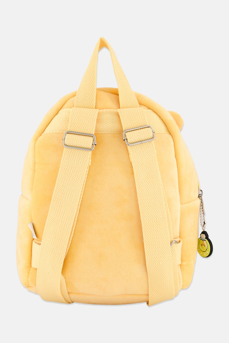 Squishmallows Kids Girls Printed Mini Bag Pack 26 H x 21 L x 12 W cm, Yellow - Image 2