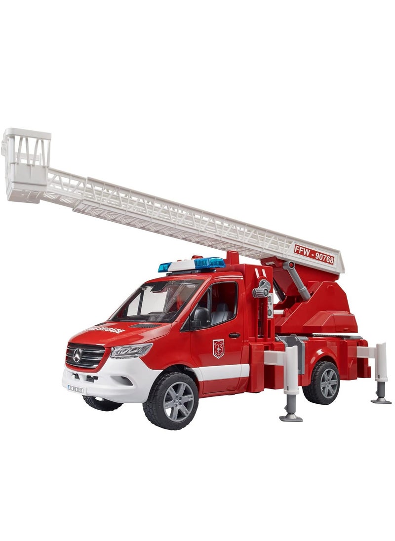 Bruder Bruder MB Sprinter Fire Engine with Ladder and Waterpump  - Image 1