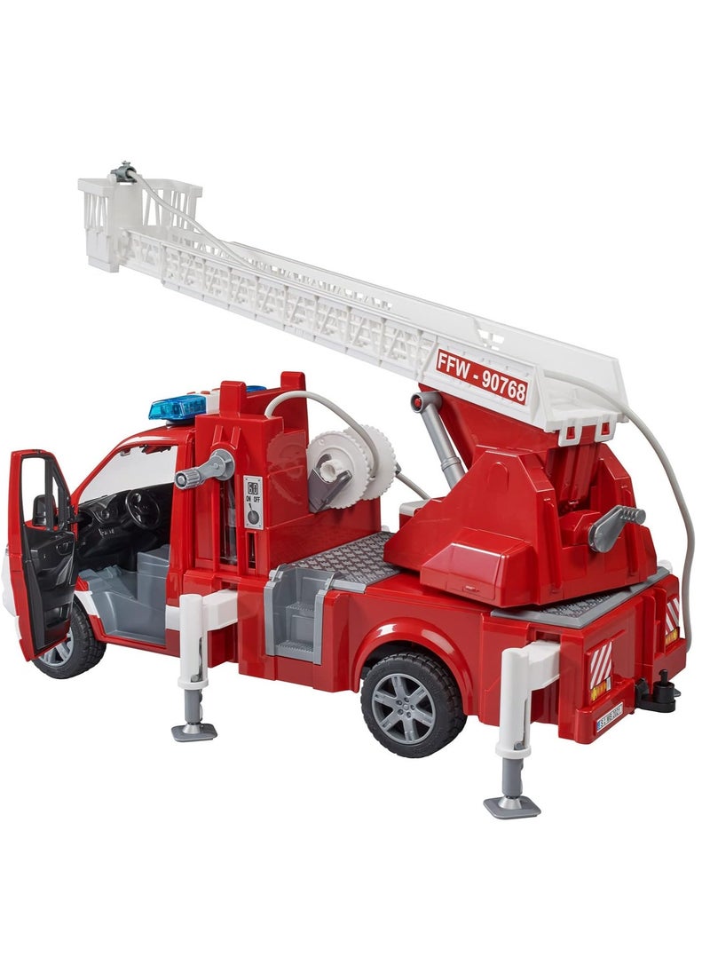 Bruder Bruder MB Sprinter Fire Engine with Ladder and Waterpump  - Image 2