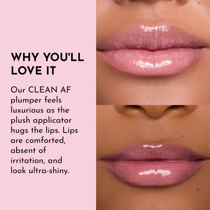 Lawless Forget the Filler Lip Plumping Line Smoothing Gloss - Strawberry Shortcake - Premium Volumizing Lip Gloss with Natural Ingredients Designed to Plump, Firm, and Hydrate Lips 0.11 oz - Image 5