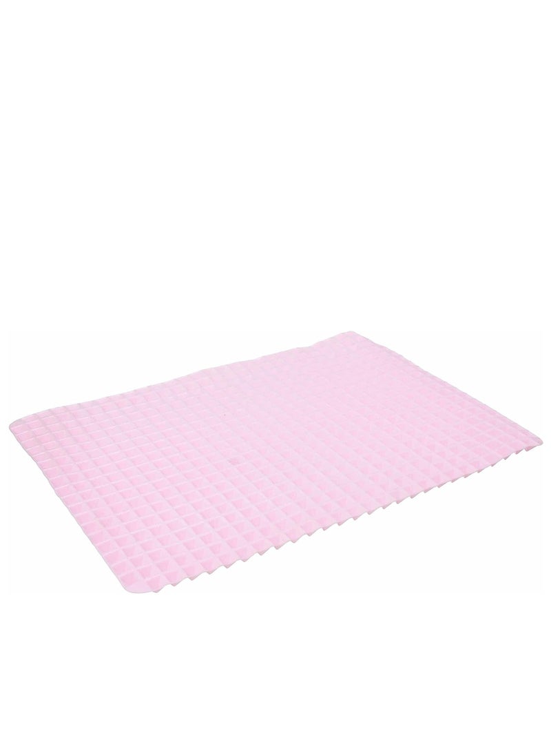 Generic - Silicone waffle mold - pink - Image 1
