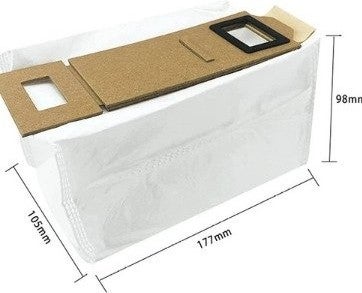 Srfn Ticaret Roborock T7 Compatible Dust Bag - 8 Pieces - Image 1