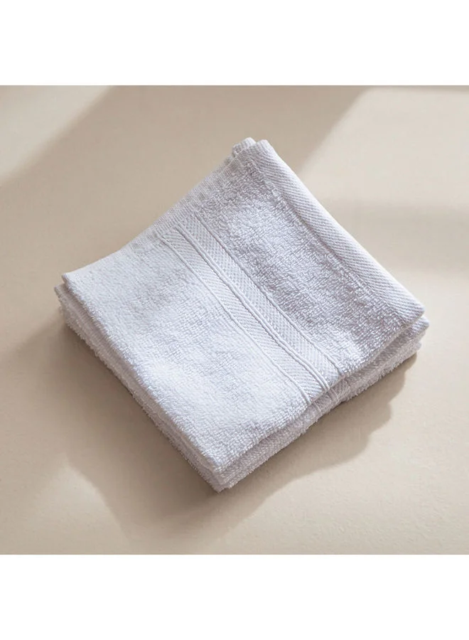 Home Box Essential Carded 4-Piece Face Towel Set 30 x 30 cm