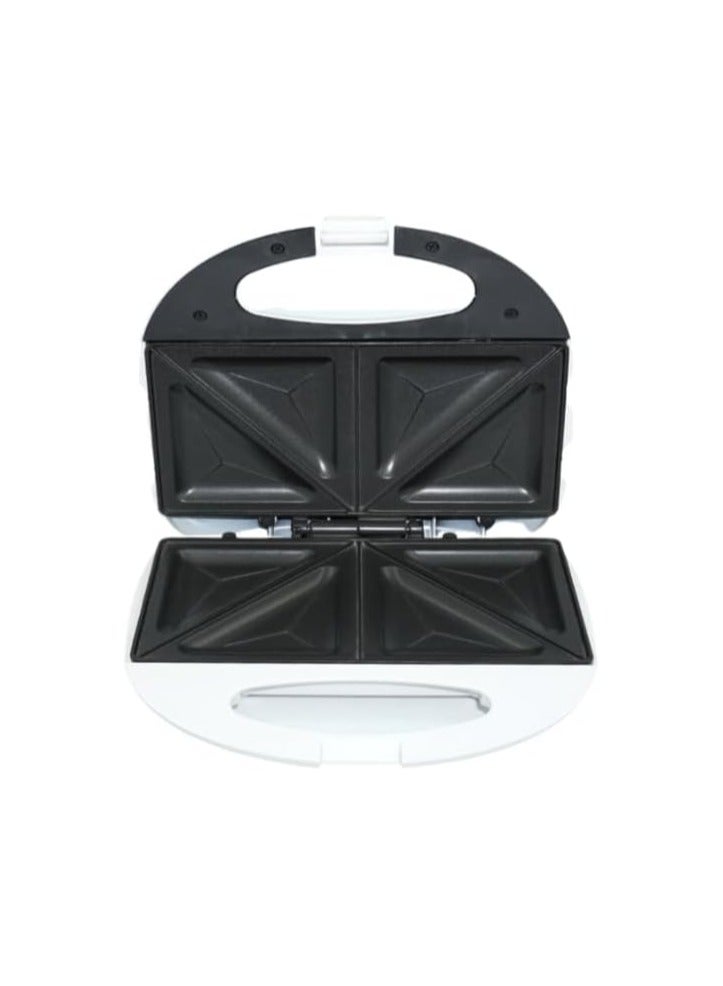 Mebashi MEBASHI Grill Sandwich Maker | JAPAN | 800 Watt, Cool Touch Handle,Toast, Waffle, Griddle, Non-Stick Coating Plates, Automatic Temperature Control, Anti-Slip Feet (ME-SW1005W2)(750W)  - Image 2