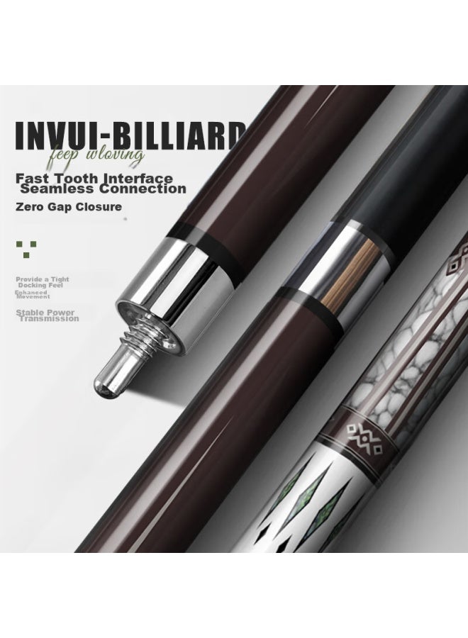 Invui Billiard Cue, Carbon Fiber Small Tip Cue, Detachable Chinese Black 8 High-tech Pool Cue Cr03 - Image 5