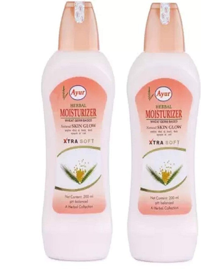 Ayur Herbal Natural Skin Glow Moisturizer (Pack of 2) (400 ml)