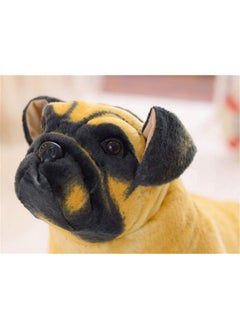 Tickles Tickles Pug Dog Soft Stuffed Plush Animal Toy for Kids Boys Girls Home Decoration (Size: 25 cm Color: Brown)  - Image 3