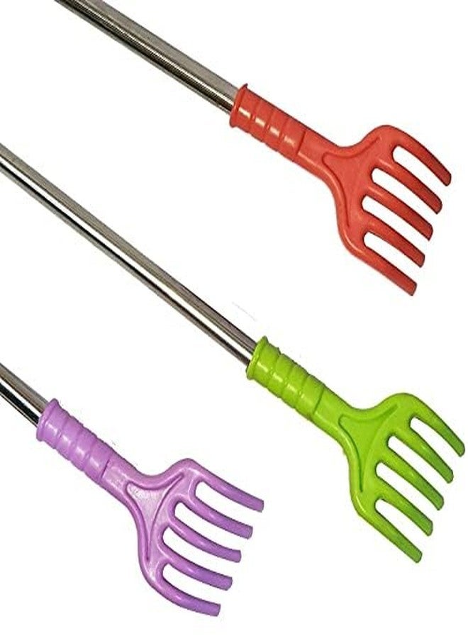 Red Champion Back Body Scratchier Telescopic Scratching Backscratching Massage Kit Back Scraper Extendable Telescoping Itch Health Products Hackle Itch Scratcher Rod and Massage Stick - Image 1
