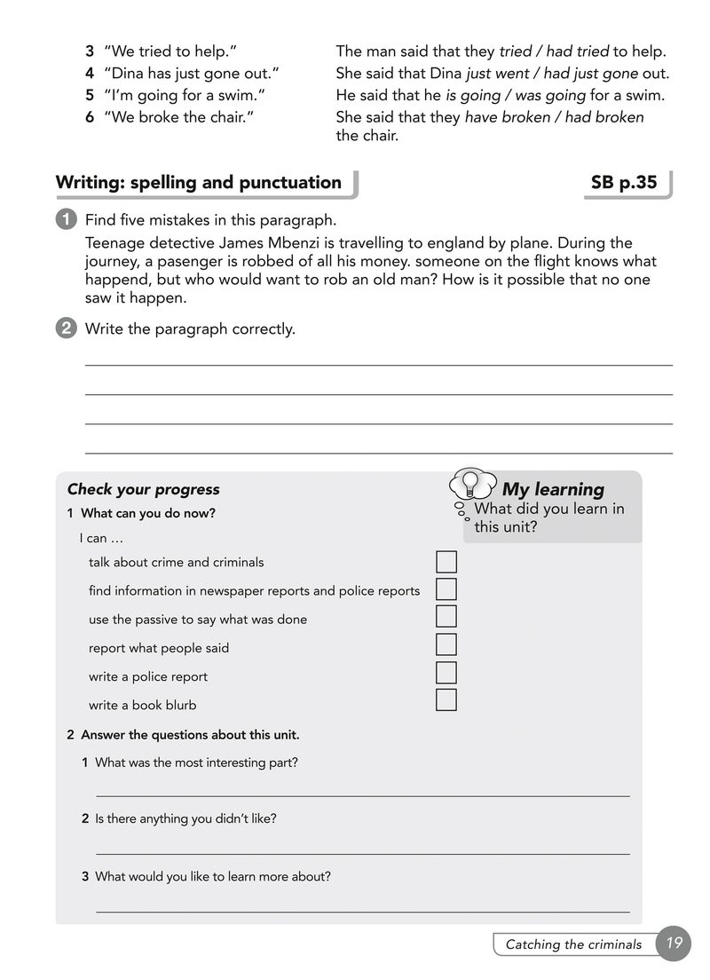 Lower Secondary English As A Second Language Workbook Stage 7 Collins Cambridge Lower Secondary En - Image 2