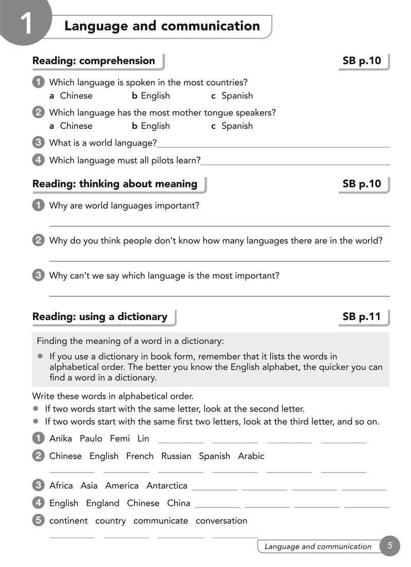 Lower Secondary English As A Second Language Workbook Stage 7 Collins Cambridge Lower Secondary En - Image 1