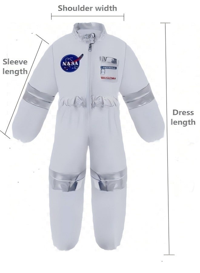 بدلة فضاء للأطفال هالوين ازياء تأثيري قفازات رائد فضاء عطلة عرض حفلات ازياء للأطفال الذين تتراوح أعمارهم بين 4-11 سنة للعب الأدوار - Image 5