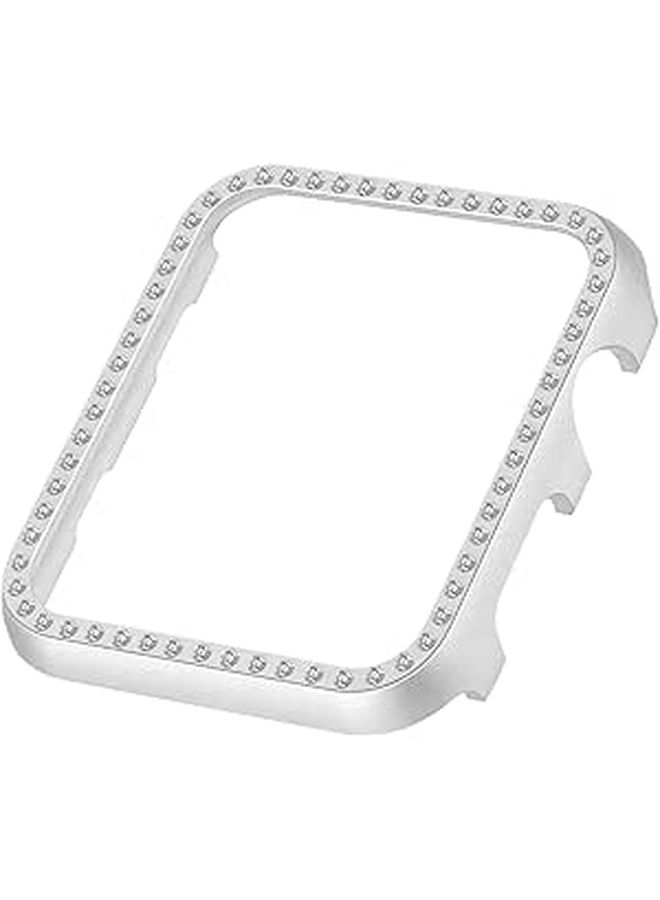 Aluminum Alloy Diamond Watch Face Frame Case Bumper For Smartwatch - Image 1