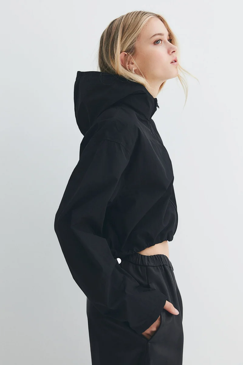 H&M Short nylon windbreaker