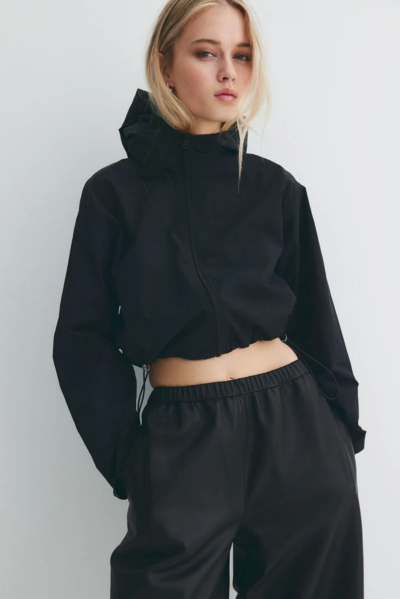 H&M Short nylon windbreaker