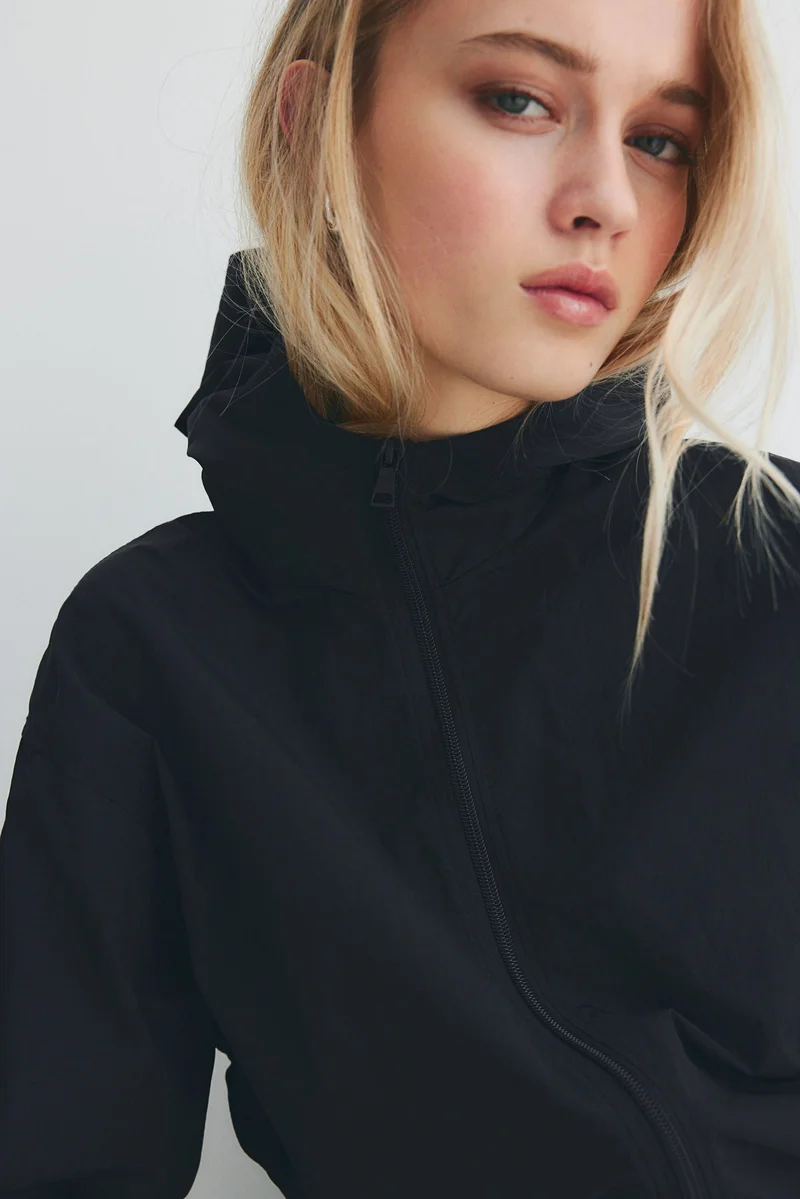 H&M Short nylon windbreaker