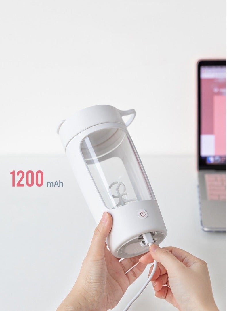 Protein Powder Mixer Shaker Cup 22 oz Electric Portable Bottle for Coffee BPA Free with USB Rechargeable and Milk Vortex Mixing Shakes Cups  - Image 2
