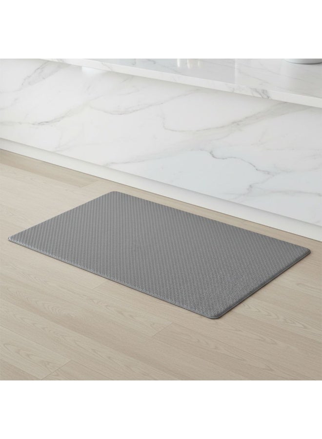 DANUBE HOME Beluxe Clouds Anti-Fatigue Cushioned Comfort Mat 45x75cm Grey - Non-Slip Kitchen Floor Mat For Comfort & Support, Ideal For Home & Office Use - Image 1