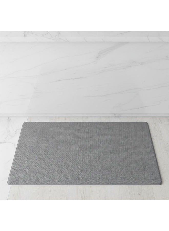 DANUBE HOME Beluxe Clouds Anti-Fatigue Cushioned Comfort Mat 45x75cm Grey - Non-Slip Kitchen Floor Mat For Comfort & Support, Ideal For Home & Office Use - Image 4