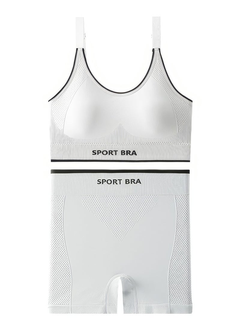 Generic Women's White Sportswear Set, 2-Piece  - Image 1