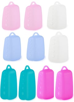 10 Packs Travel Toothbrush Covers, Silicone Toothbrush Head Case or for Electric Toothbrush Replacement Head and Manual Toothbrush, Toothbrush Travel Essentials
