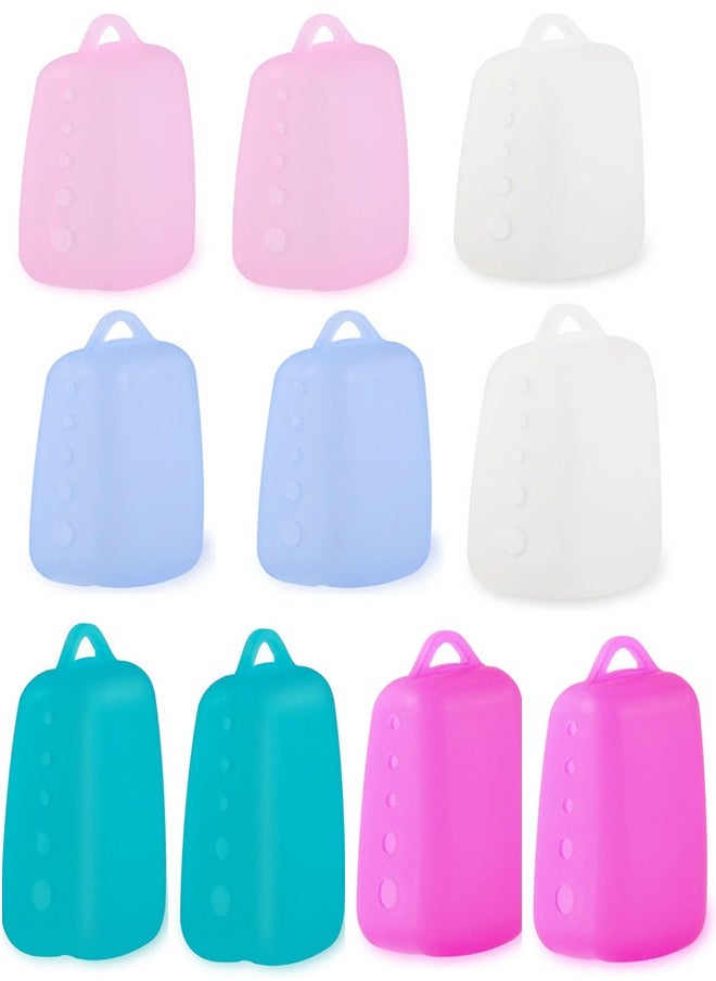 Generic - 10 Packs Travel Toothbrush Covers, Silicone Toothbrush Head Case or for Electric Toothbrush Replacement Head and Manual Toothbrush, Toothbrush Travel Essentials - Image 1