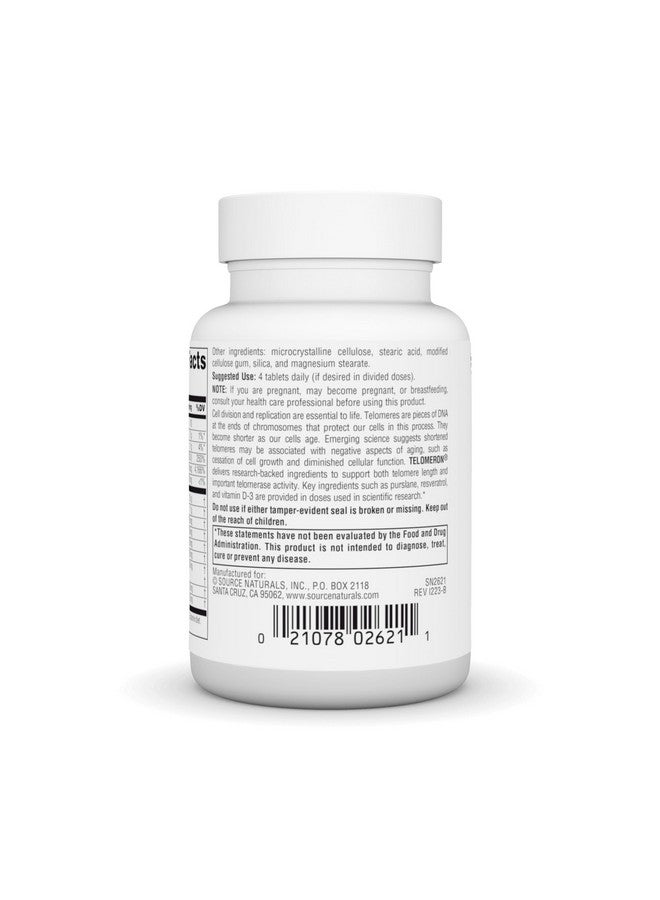 Source Naturals Telomeron - 30 Tablets - Image 3