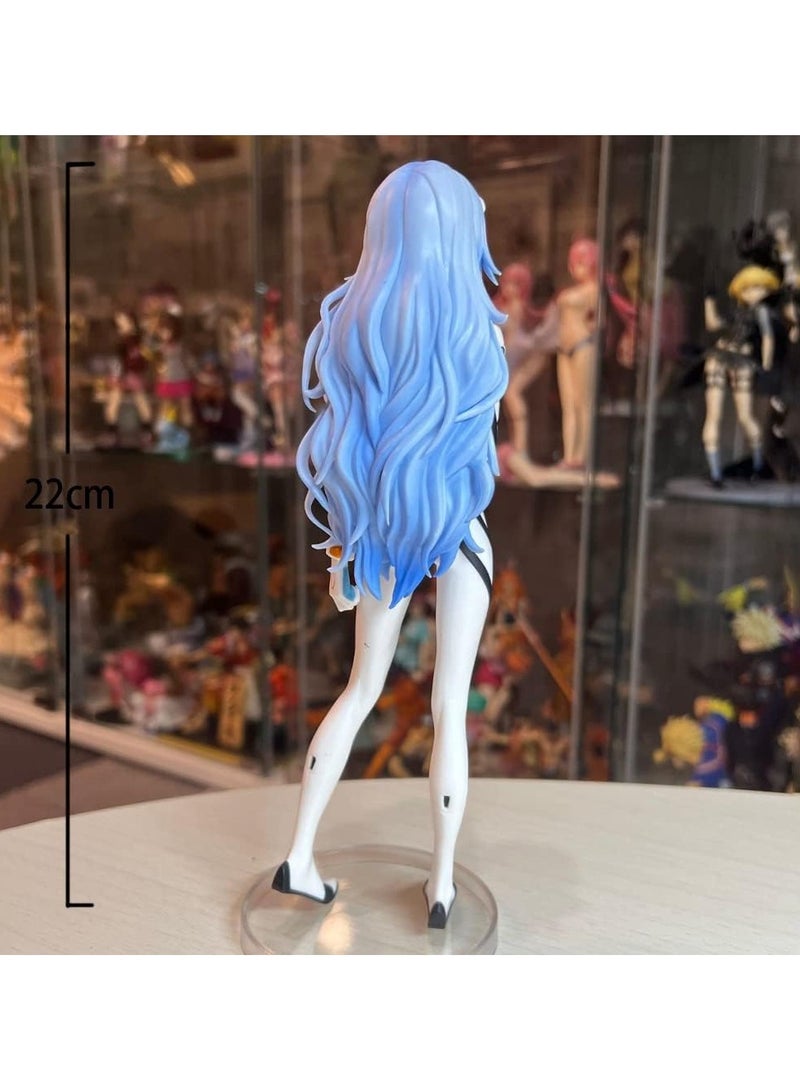 عام شخصية الأنمي آيانامي ري/أسوكا لانغلي سوريو - شخصية آيانامي ري كشخصية متحركة من الدمى البلاستيكية كنموذج للزينة. - Image 3